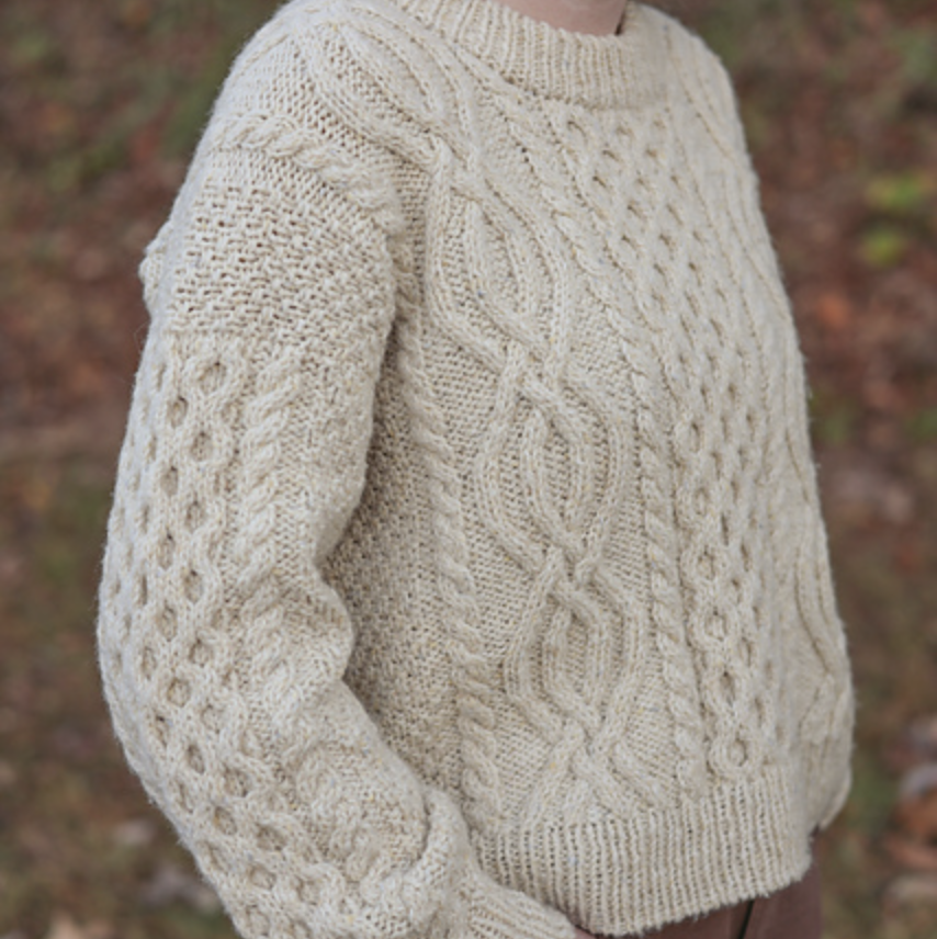 Cable Sweater Workshop — Firefly Fiber Arts Studio